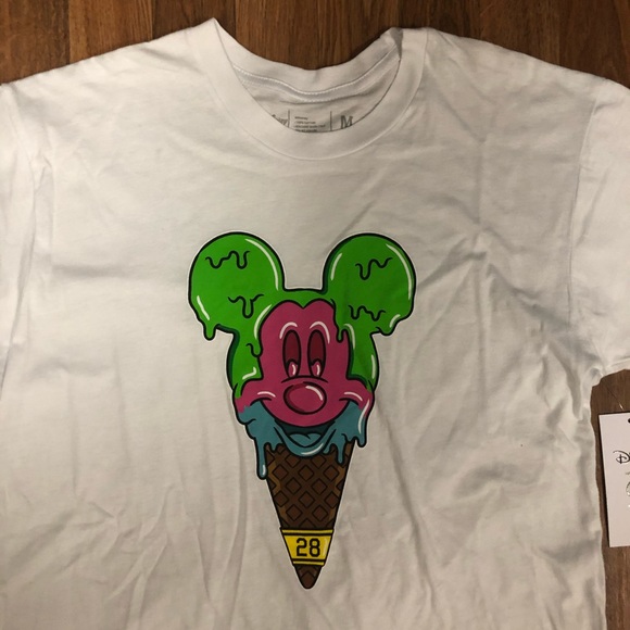 Neff Other - 🍦 NWT Disney NEFF Mickey Mouse Ice Cream T-Shirt